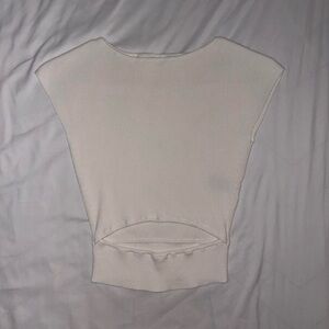 aritzia wilfred fee cutout top